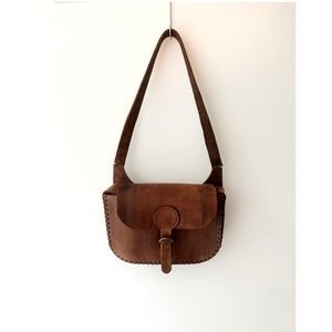 Vintage Handmade Leather Bag